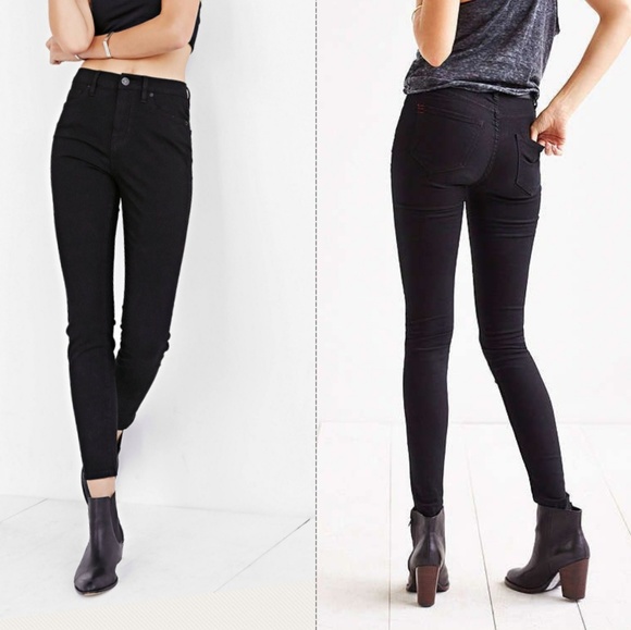 urban outfitters black skinny jeans